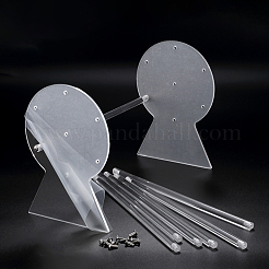 Acryl-Stirnband-Organizer-Ausstellungsständer&nbsp;OHAR-PW0001-134A