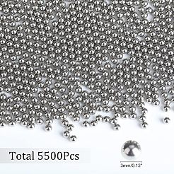 Perline lucidate in acciaio inossidabile&nbsp;STAS-WH0022-08P