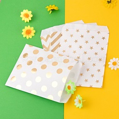 100 Stück 4 Muster umweltfreundliche Kraftpapiertüten&nbsp;CARB-LS0001-02C