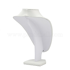 MDF mit PU-Leder überzogene Büstenständer für Halsketten&nbsp;ODIS-S015-02B