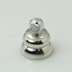 Messing-Magnetverschlüsse mit Schlaufen&nbsp;KK-G079-N
