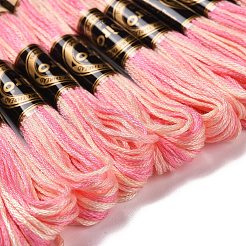 10 Strang 6-lagiges Polyester-Stickgarn&nbsp;OCOR-K006-A28