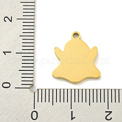 Halloween-Thema Ionenbeschichtung (IP) 304 Edelstahl Emaille Anhänger&nbsp;STAS-M011-04H