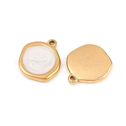304 Edelstahl-Emaille-Anhänger&nbsp;STAS-K293-26G-01