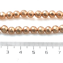 Einbrennlack synthetische nicht magnetische Hämatitperlenstränge&nbsp;G-B132-B02-01A