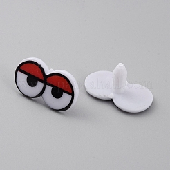 Yeux de poupée en plastique&nbsp;DIY-WH0028-39