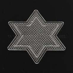 Sterne-Steckplatten für 3x2.5 mm Mini-Bügelperlen&nbsp;X-DIY-Q009-07