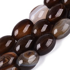 Filo di perline di agata naturale&nbsp;G-Q606-96