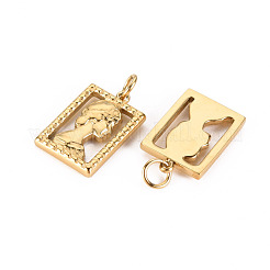 Pendentifs en acier inoxydable 304&nbsp;STAS-S116-127G