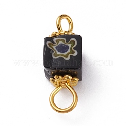 Link vetro millefiori a mano&nbsp;PALLOY-JF00578