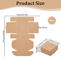 Faltbare Geschenk-Aufbewahrungsboxen aus Karton und Papier&nbsp;CON-WH0086-149