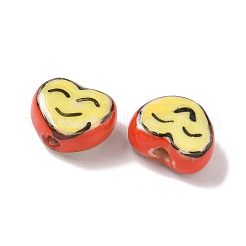 Perles en porcelaine manuelles&nbsp;PORC-P031-03F