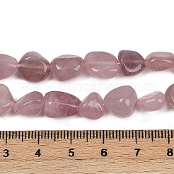 Natürlichen Rosenquarz Perlen Stränge&nbsp;LS-G-Q060-E21-03