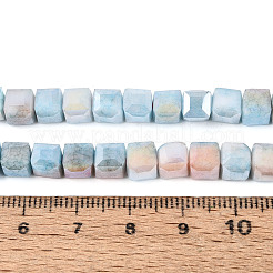 Brins de perles de verre électrolytiques anti-ternissement&nbsp;GLAA-T025-6mm-10J