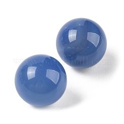 Perline a sfera in agata blu naturale senza foro&nbsp;G-K353-04D-30