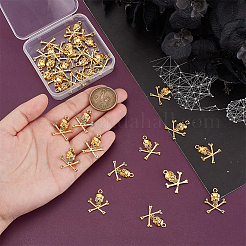 100pcs Legierungsanhänger im tibetischen Stil&nbsp;FIND-PH0023-02AG