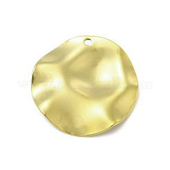 Pendentifs texturés en acier inoxydable 201&nbsp;LS-STAS-A069-02G