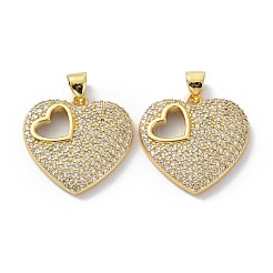 Colgantes de Latón Cubic Zirconia&nbsp;KK-B047-14G