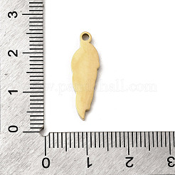 Pendentifs en acier inoxydable 304 émaillés&nbsp;STAS-I335-04G-02