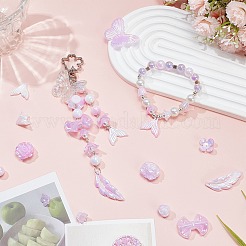 100 g Kunststoffanhänger & Perlen & Decoden-Cabochons&nbsp;OHAR-SC0002-99A
