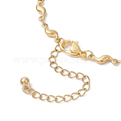 Bracelets à maillons en acier inoxydable 304&nbsp;BJEW-JB11496-01