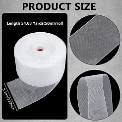 Rubans en nylon de 50 m&nbsp;SRIB-WH0029-004