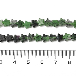 Natürliche Rubin in Zoisit Perlen Stränge&nbsp;G-H087-C02-01