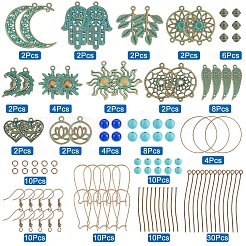DIY-Set zur Herstellung von Vintage-Ohrhängern&nbsp;DIY-SC0018-40