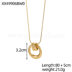 Colliers plats ronds en acier inoxydable 304&nbsp;STAS-OY011-65G