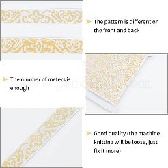 Rubans de polycoton à broder de style ethnique&nbsp;OCOR-WH0066-21B