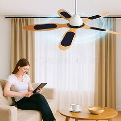 12 Stück Baumwoll-Aktivkohle-Luftfilterpad für Deckenventilator&nbsp;AJEW-PH0008-17