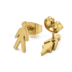 Ohrstecker aus 304 Edelstahl&nbsp;EJEW-G384-02C