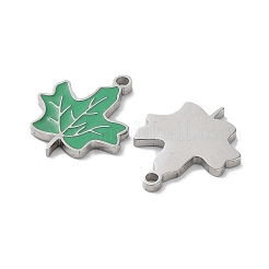 304 Edelstahl-Emaille-Anhänger&nbsp;STAS-P339-15P-01