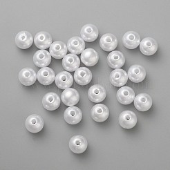 ABS Kunststoff Nachahmung Perlen Perlen&nbsp;X-MACR-A004-8mm-01