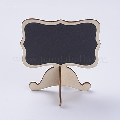 Chevalet en bois ardoise ardoise&nbsp;AJEW-G017-03A