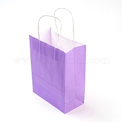 Sacs en papier kraft de couleur pure&nbsp;AJEW-G020-A-09