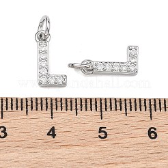 Colgantes Shegrace de latón con microengaste de circonitas cúbicas transparentes&nbsp;XGRQ29646-394P-L