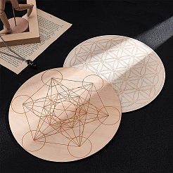 Umweltfreundliche Brettbechermatte&nbsp;WOOD-XCP0002-12