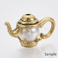 Tibetischer stil legierungskorn rahmen&nbsp;X-TIBEB-N005-08AG-RS