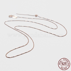 Colliers avec chaîne en 925 argent sterling&nbsp;STER-F039-40cm-13RG