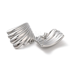 Boucles d'oreilles à tige en acier inoxydable 304 anti-ternissement pour femmes&nbsp;EJEW-L272-032P-01