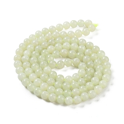 Natürliche Nephrit-Jade/Hetian-Jade-Perlenstränge&nbsp;G-NH0005-030B