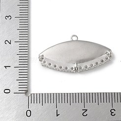 Placage en rack laiton micro pave pendentifs en émail de zircone cubique&nbsp;KK-P290-56A-P