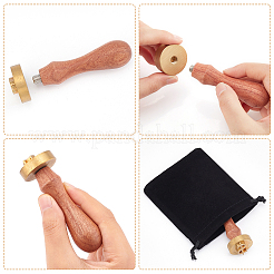 1 testa di timbro in ottone&nbsp;DIY-OC0008-42C