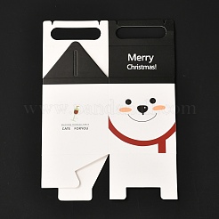 Cajas de regalo de papel doblado de tema navideño&nbsp;CON-G011-01A