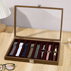 Holz Schmuck Halskette Organizer Display-Boxen&nbsp;CON-WH0107-79