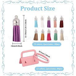 Kit per portachiavi fai da te&nbsp;DIY-PH0038-73