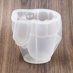 Moules à bougies en silicone à faire soi-même pour Halloween&nbsp;SL-CBA2919-01C