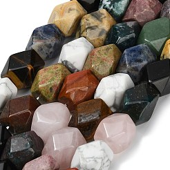 Natur gemischten Edelsteinperlen Stränge&nbsp;G-D354-A01
