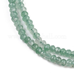 Chapelets de perles de jade blanche naturelle&nbsp;G-Z069-01P